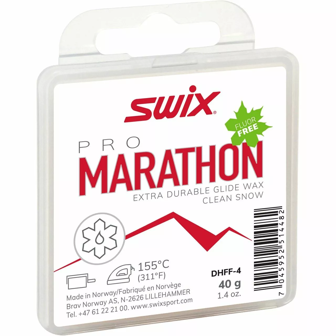 Swix Marathon White Fluor Free 40 Gr