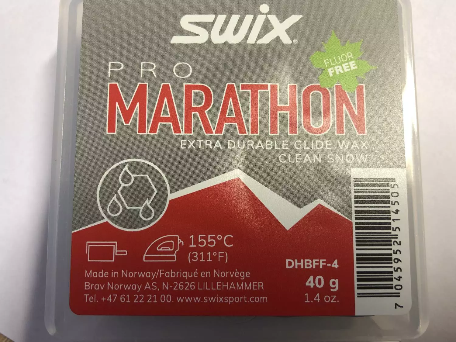 Swix Pro Marathon Black Fluor Free 40 Gr - Bilde 2