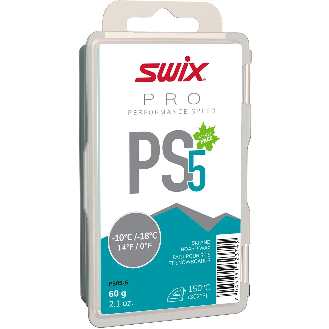 Swix PS5 Turquoise, -10°C/-18°C, 60g