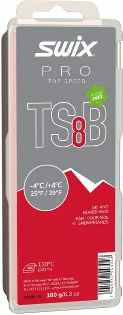 Swix TS8 Black, -4°C/+4°C, 180g