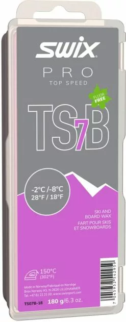 Swix TS7 Black, -2°C/-8°C, 180g