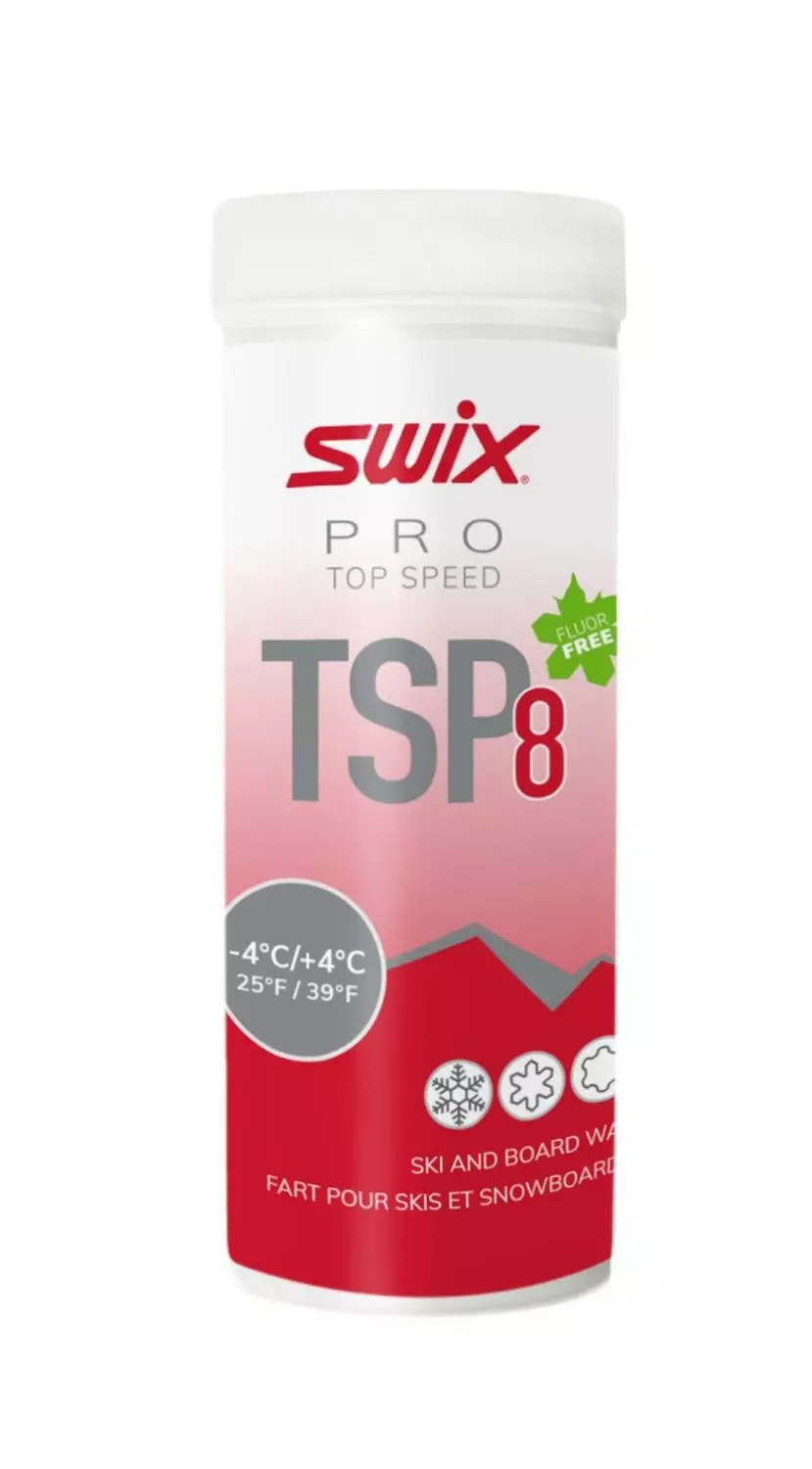 Swix Tsp8 Red, -4°C/+4°C, 40g