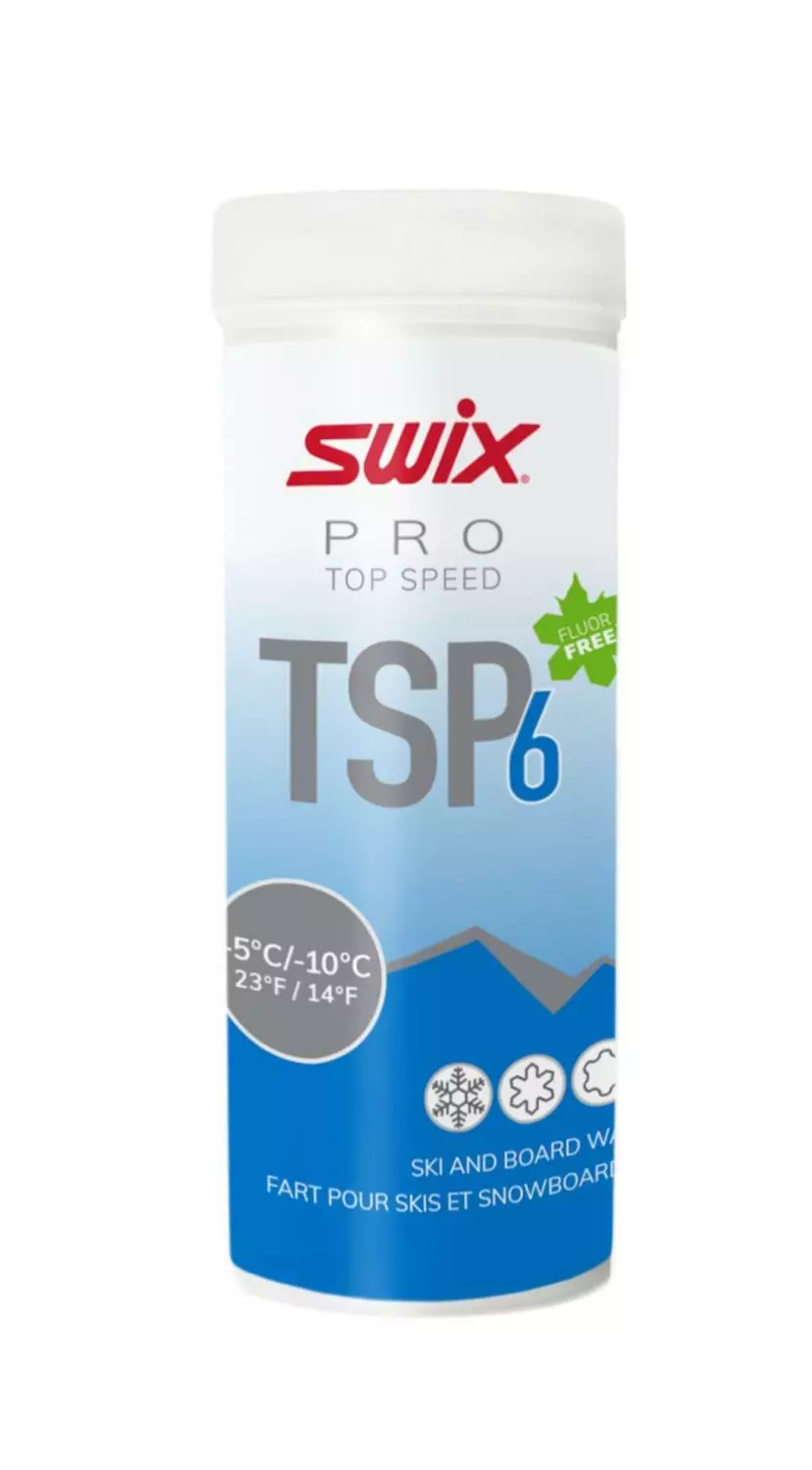 Swix Tsp6 Blue, -5°C/-10°C, 40g